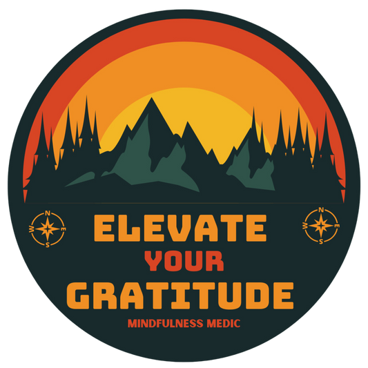 Elevate Your Gratitude | Vinyl Sticker